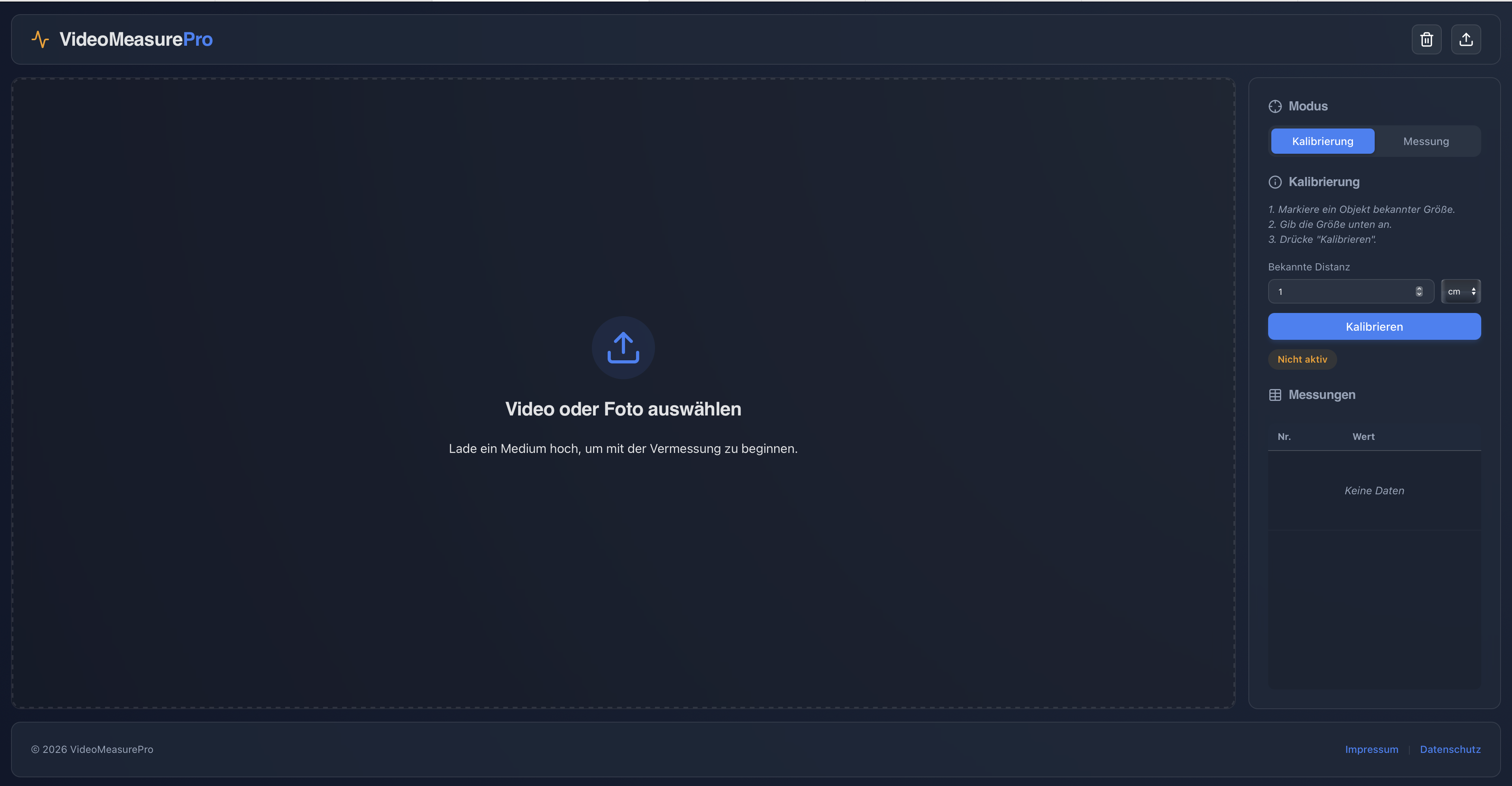 VideoMeasure Pro Screenshot